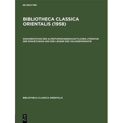 1958, Gebundene Ausgabe von , De Gruyter, 978-3-11-252709-2