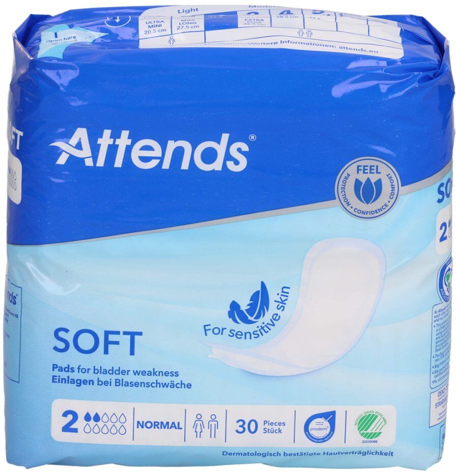 Attends Soft 2 Normal 30stk
