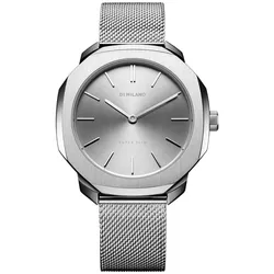 D1 MILANO - SUPER SLIM - silber / 36 MM