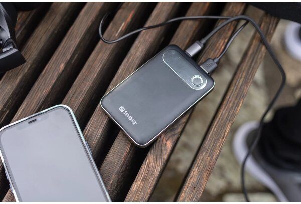 Sandberg Travel Powerbank 10000 Pd20w, Sort
