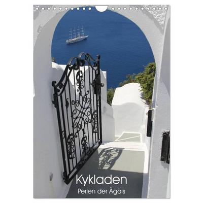 Kykladen, Perlen der Ägäis (Wandkalender 2027 DIN A4 hoch), CALVENDO Monatskalender