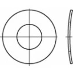 TOOLCRAFT 105914 Federscheibe Innen-Durchmesser: 3.7 mm DIN 137 Federstahl verzinkt 100 St.