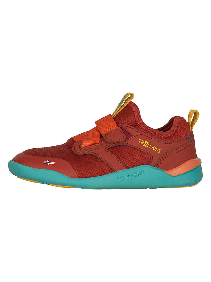 Trollkids Wanderschuhe "Bergen" in Rot - 27