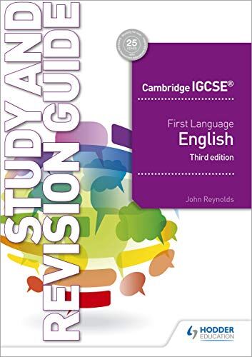 John Reynolds - Cambridge IGCSE First Language English Study and Revision Guide 3rd edition - Preis vom 02.10.2026 23:42:20 h