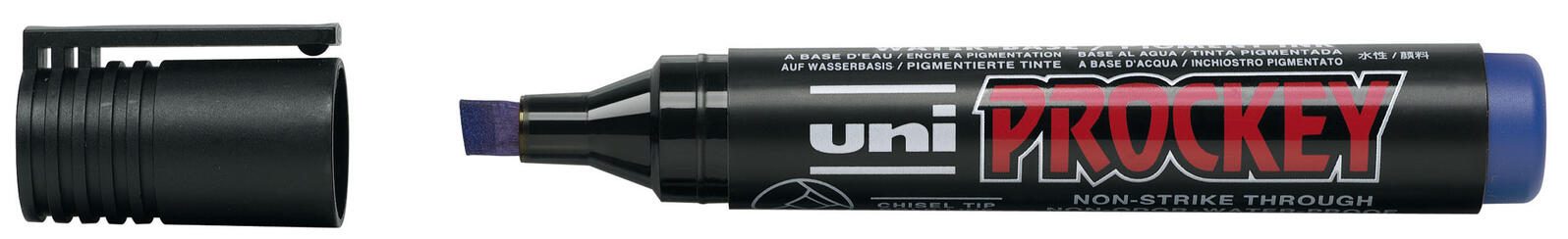 uni-ball Prockey Flipchart-Marker 4.0 - 12.0 mm Blau 159051