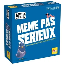 Lisciani Nicht mal ernst gemeint – Humorspiel – LUDOTECA – LISCIANIGIOCHI – 3 bis 6 Spieler – ab 10 Jahren (3 - 6 Spieler)