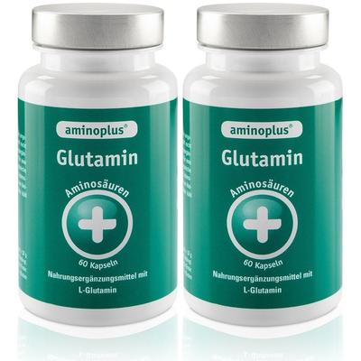 Aminoplus Glutamin x2 2x60 St Kapseln