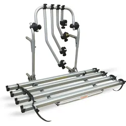 Fabbri Bici OK Compatto Camper 4 Fahrradträger Heckmontage für 4 Fahrräder aluminium