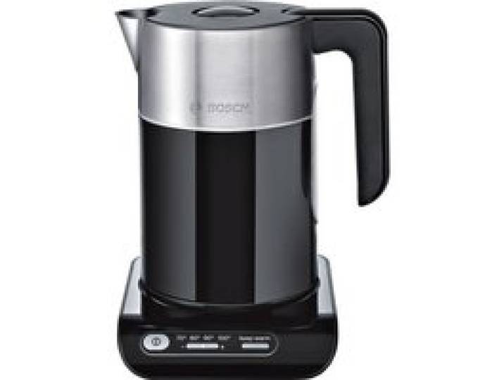 Bouilloire électrique Styline - BOSCH - TWK8613P - 1.5L - 2400W - Maintien au chaud - Anti-calcaire - Noir