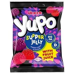 Ülker Yupo Supper Jelly Vitamin B & D Fruchtgummis 64g