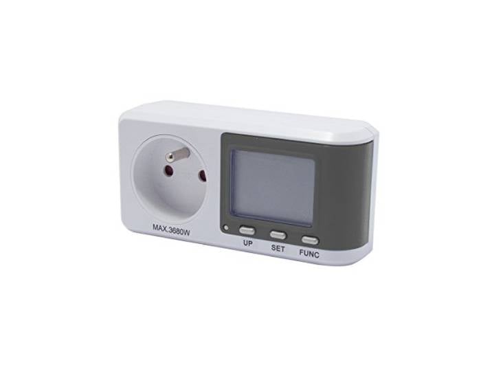 Chacon Prise Consommation Electrique\, Compteur de Consommation\, Consomètre - EcoWatt 570
