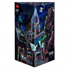 Heye Puzzle - Castle of Horror, Loup - Triangular 2000 Teile 291207