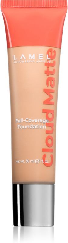 LAMEL Cloud Matte Full-Coverage Foundation full coverage foundation for a matt look shade 06N Honey 30 ml