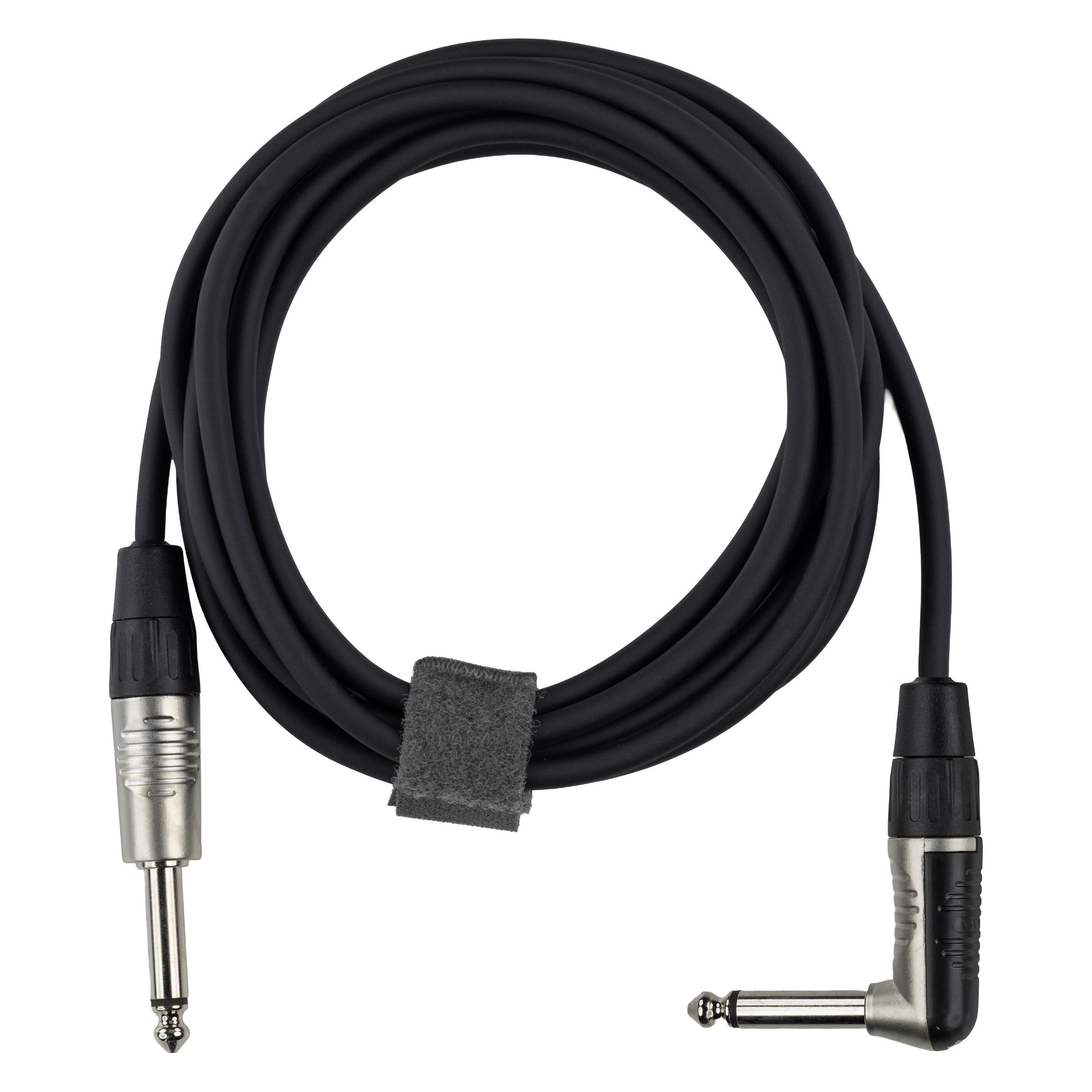 Fuj Tek 6.3 mm TS Instrument Cable with Straight and Angle Connectors, 7 m (7 m) (65860205)