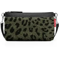 mini reisenthel pouch - teddy leo OLIVE (BHT 26x15x10 cm) - grün - BHT 26x15x10 cm