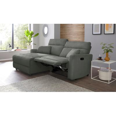 OTTO home "JENNA L-Form, 209cm - OTTO. Verlässliche Qualität." manuelle o. elektrische Relaxfunktion, USB A/C, weicher Sitz, Cord.