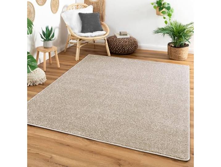 Steffensmeier Läufer Galerie Cambridge, Kurzflor Teppich, Flur, Diele, in Beige, Größe: 80x250 cm