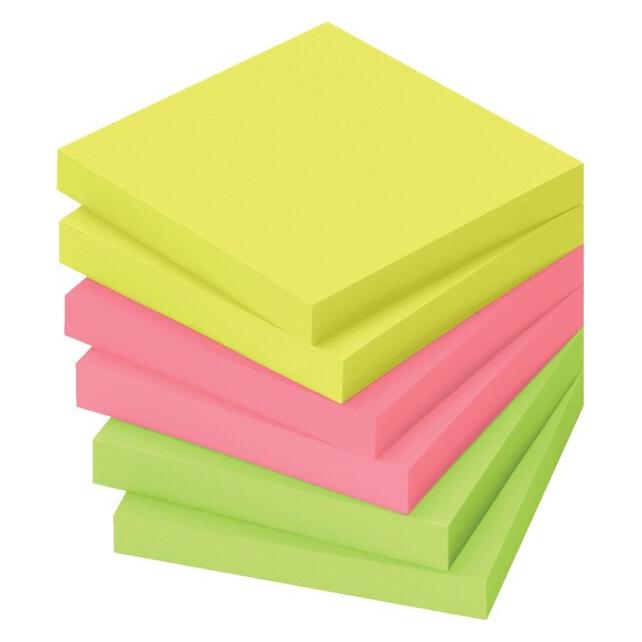 Info Haftnotizen Brillant (75 x 75 mm) (585421)