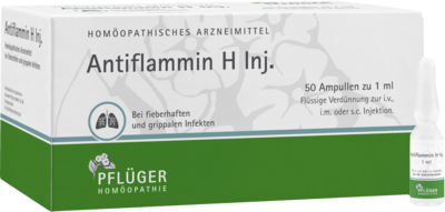 Homöopathisches Laboratorium Alexander Pflüger GmbH & Co. KG ANTIFLAMMIN H Inj.Ampullen 50X1 ml 04842109