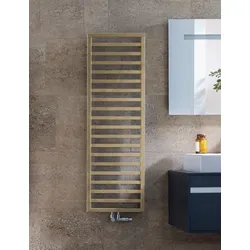 Zehnder Design-Heizkörper Quaro QA-100-045, 971x30x450 mm, Farbe Golden Sand, Wärmeleistung geprüft nach EN 442, mit CE-Kennzeichnung