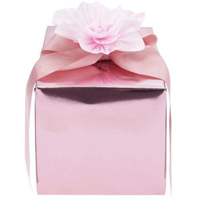 Geschenkpapier Metallic Rosa, Glänzend, MIX