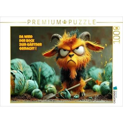 CALVENDO Puzzle Ein Motiv aus dem Kalender Tierisch gute Redensarten | 1000 Teile Lege-Größe 64x48cm Foto-Puzzle für glückliche Stunden, Sonstige von