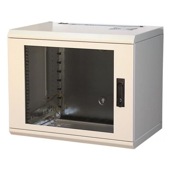 Schweitzer 19" EasyFix 9HE EF 09412 600 tief ESG-Scheibe (9 HE, 19 Zoll Rack) (EF09412)