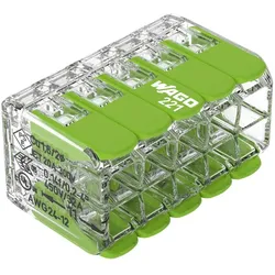 Wago, Kabelverbindung, Serie 221 - 10*4mm (15 Stück) Green Range