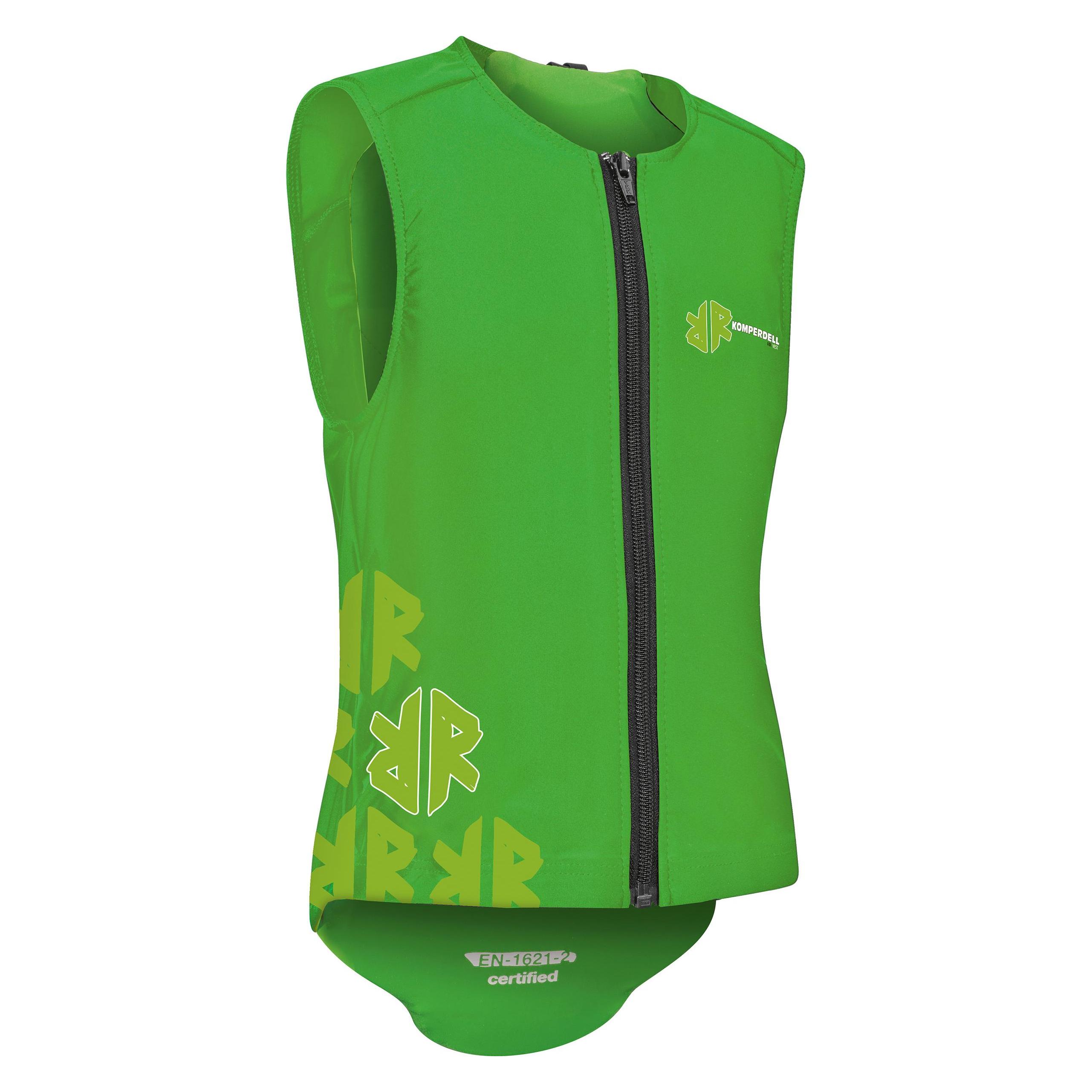 Komperdell AIR VEST Junior grn green Grösse: 104 (116, Rückenprotektor, Einzelstück) (6450)