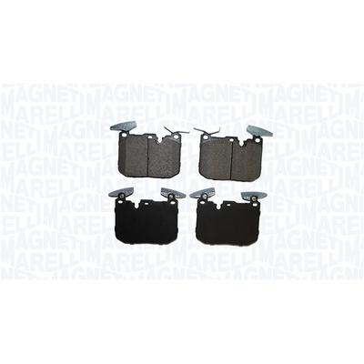 MAGNETI MARELLI Bremsbelagsatz, Scheibenbremse 363916061252 für BMW