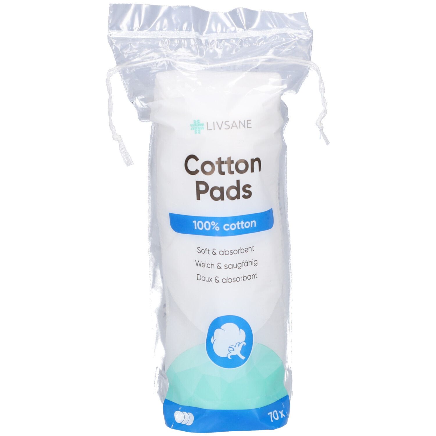 Livsane Wattepads (n) 70 Stk St Watte