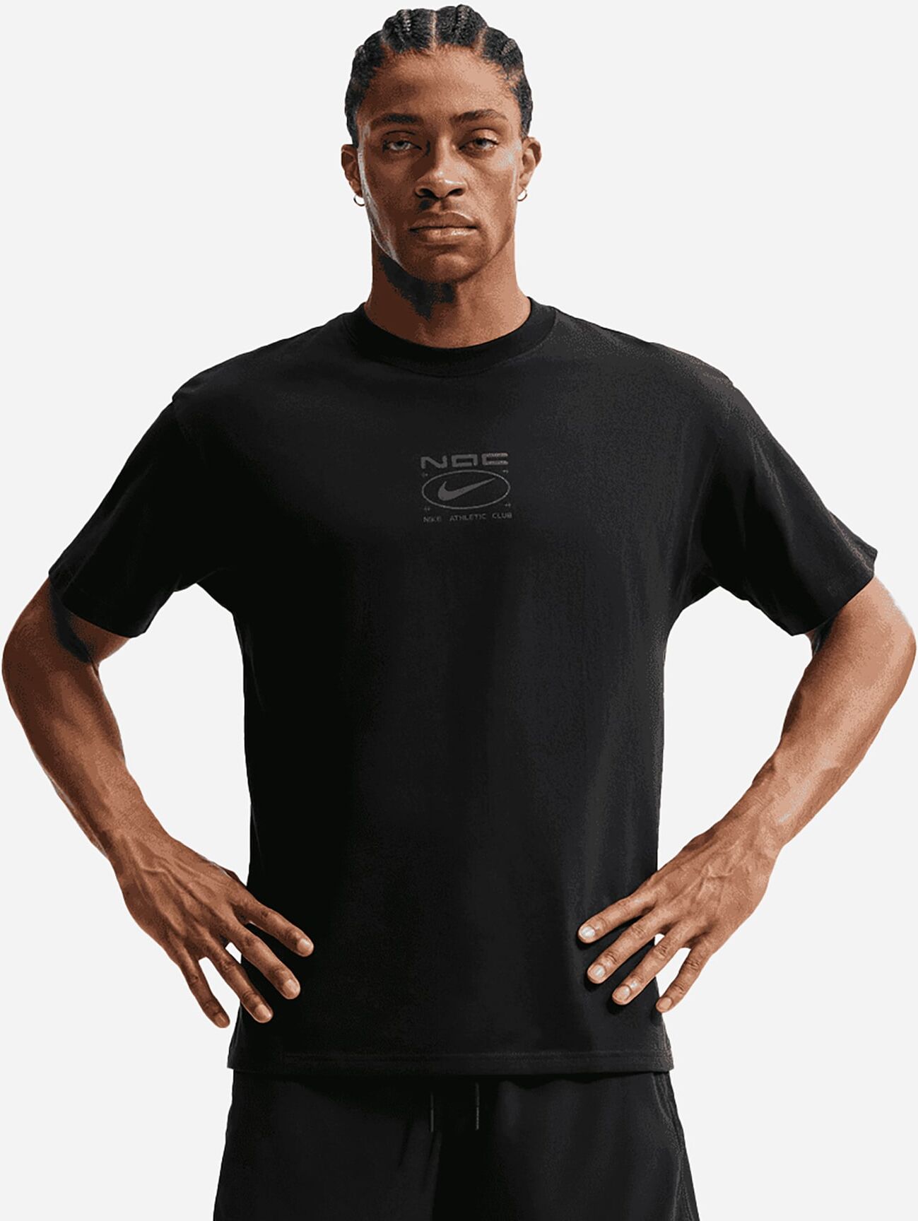 Nike Dri The Nac M - T-shirt Training - Uomo - Nero S