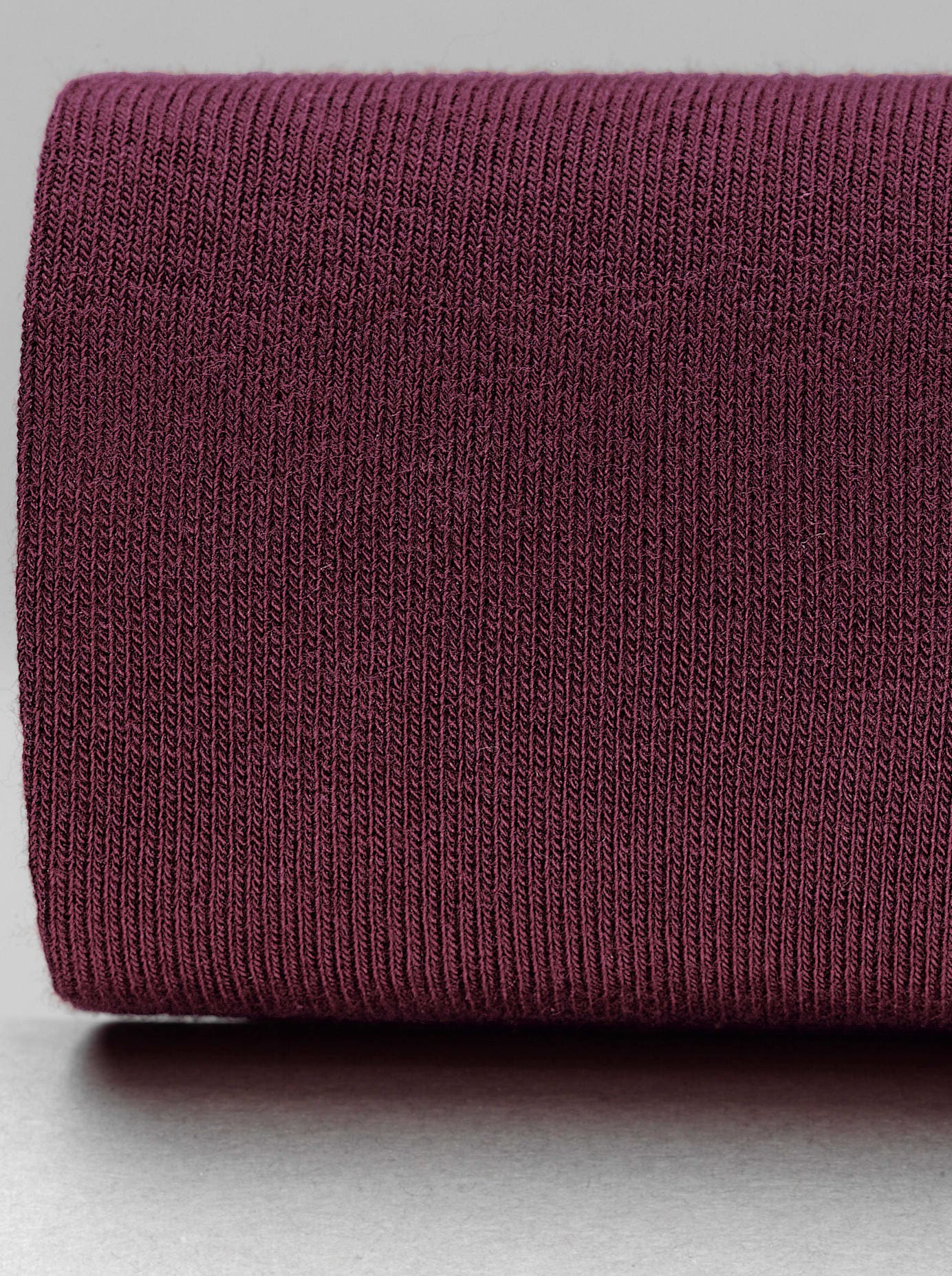 Socken ROGO, Damen, Gr. 135, Normalgrössen, rot (bordeaux), 78% Baumwolle, 20% Polyamid, 2% Elasthan, Socken Socken bordeaux 135, Normalgrössen
