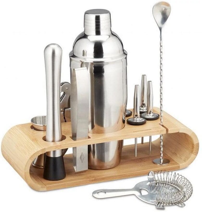 RELAXDAYS Cocktail Shaker "680 l, Silber", silber (silberfarben), Shaker, Cocktail Shaker silberfarben Einheitsgröße