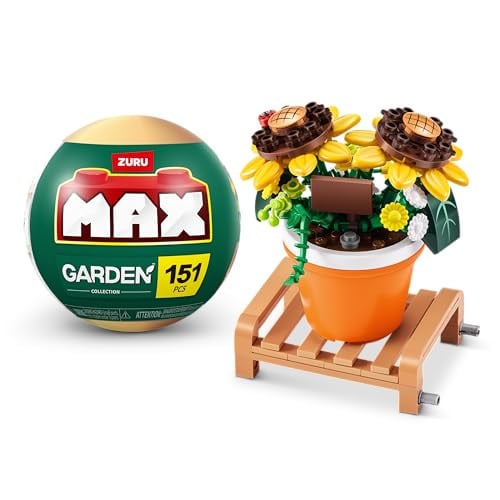 Max Build More Premium Tuinpotplanten Bouwstenen Collectie - Zonnebloem Pot