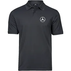 Mercedes-Benz Polohemd Herren schwarz Größe L MBT0076L - L