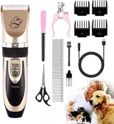 All Categories Goods Rechargeable Cordless Electric Hair Clipper Trimmer Set, Dog Cat Pet Grooming Kit For Effortless Grooming Rechargeable Cordless Electric Hair Clipper Trimmer Set, Dog Cat Pet Grooming Kit For Effortless Grooming