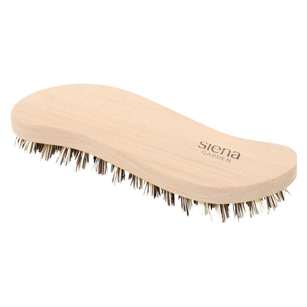 Siena Garden Scheuerbürste Union S-Form 20 cm Buche FSC 100 % (10 Stk.) (U95312)