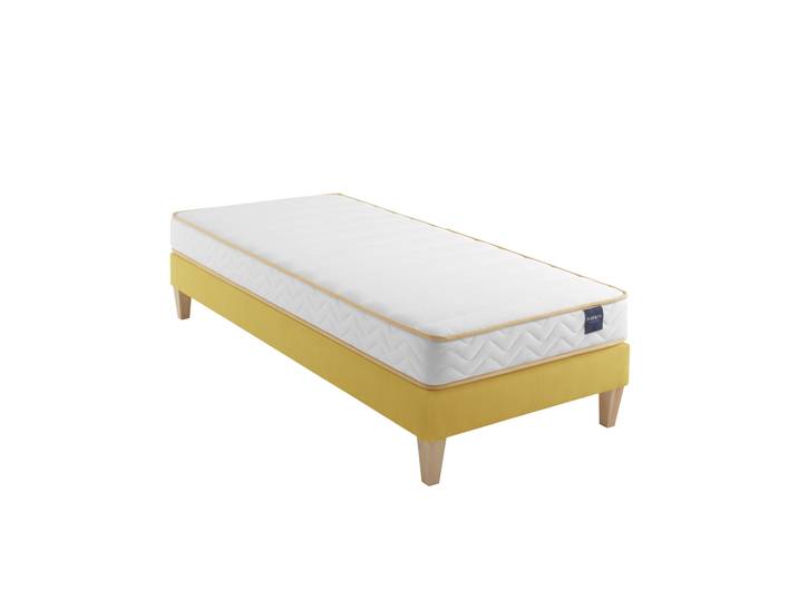 Ensemble matelas mousse, sommier et pieds Aurore 300 - SOMEO 80x200