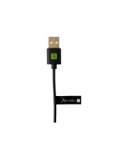 Techly USB2.0 Kabel Stecker Typ-A USB Typ-C Schwarz 0,1 m m (ICOC-MUSB20-CMAM01T)