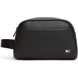 Tommy Hilfiger Th Foundation Washbag, Necessaire, Schwarz