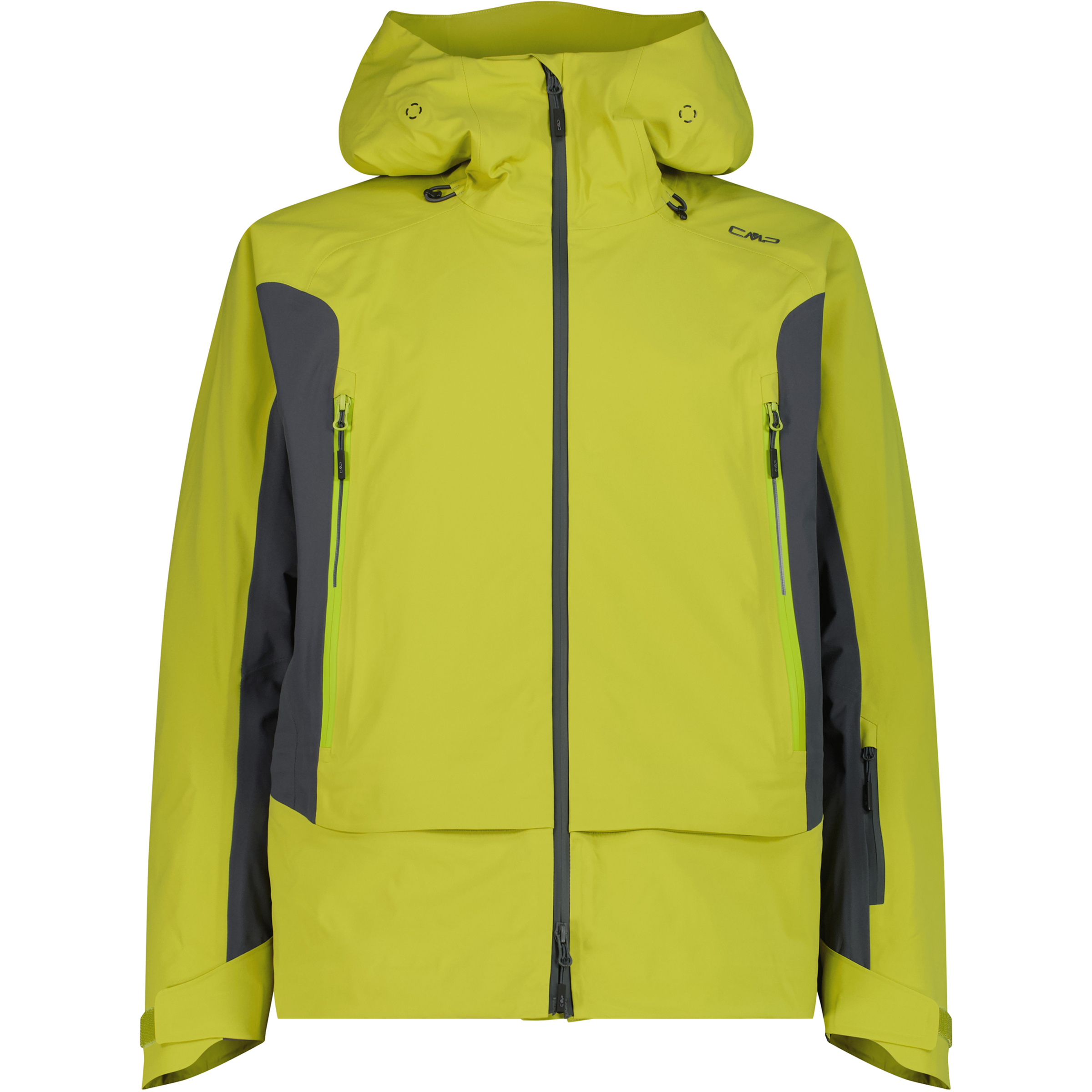 CMP Herren Regenjacke gelb Größe L Freeride | Skifahren Wasserabweisend