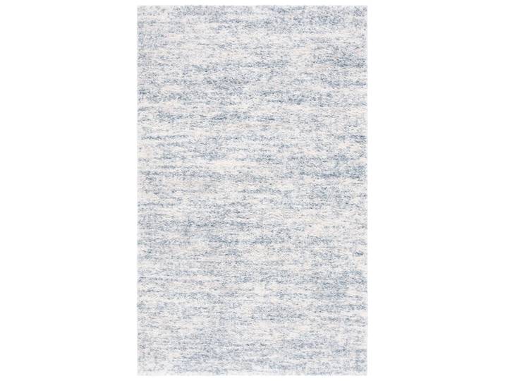 Tapis en polyester blanc/bleu, 244 x 305 cm