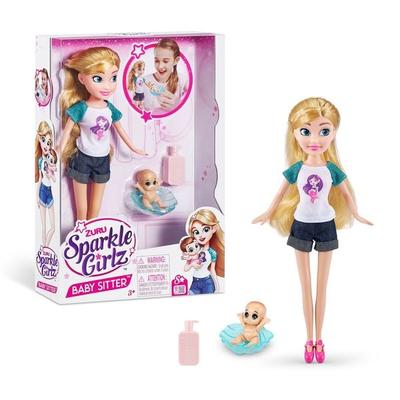 Sparkle Girlz - Puppen Spielset Babysitter