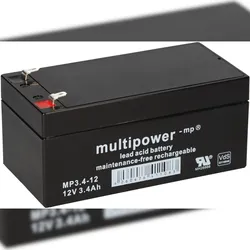 Multipower Akku kompatibel E-Mobile Balder Badelifter 12V 3,4Ah