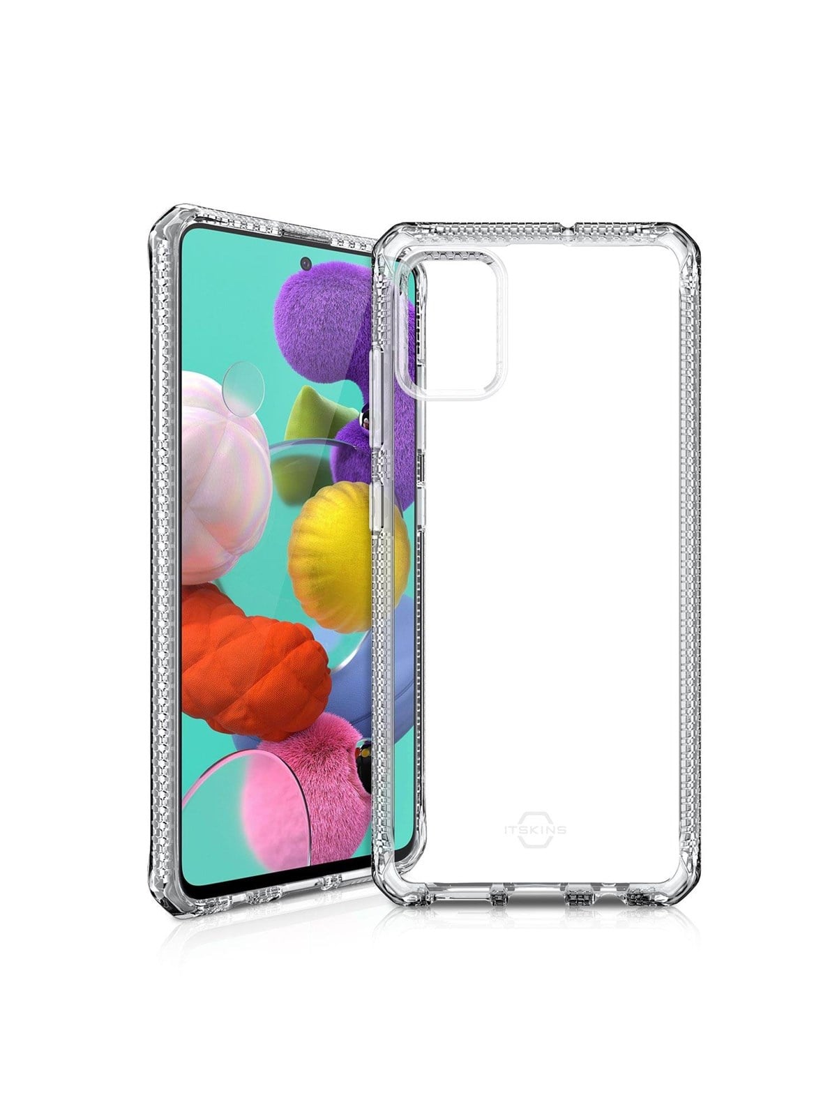 ITSKINS SPECTRUM CLEAR cover for Samsung Galaxy A51 - Transparent