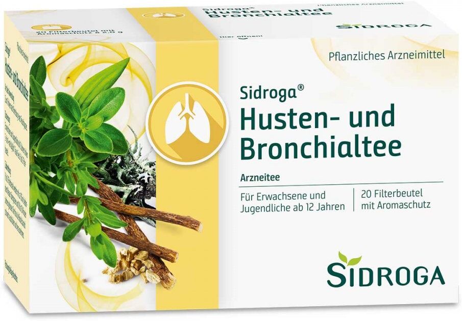 Sidroga Husten- und Bronchialtee Filterbeutel