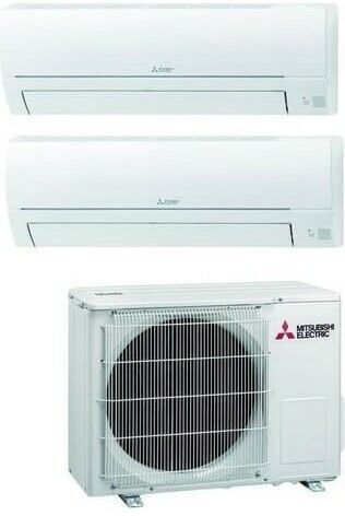 Mitsubishi KITDUALHR9+12 12000 BTU CLIMATIZZATORE CLASSE A++/A+ RAFFRESCAMENTO/RISCALDAMENTO