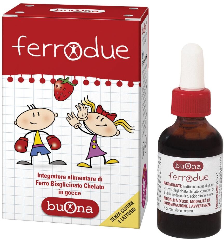 BUONA SpA SOCIETA' BENEFIT Buona, Ferrodue Gocce, 15 ml