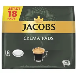 Jacobs 18er-Pack Kaffeepads »Crema«